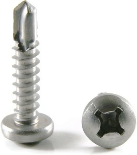 SCREW SDM PAN SS302 8-18 X 16